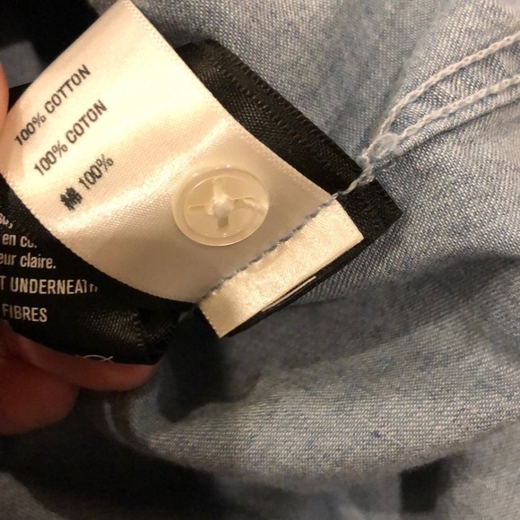 3x1 Mandarin Collar Shirt in Corfu XS - Picture 6 of 7